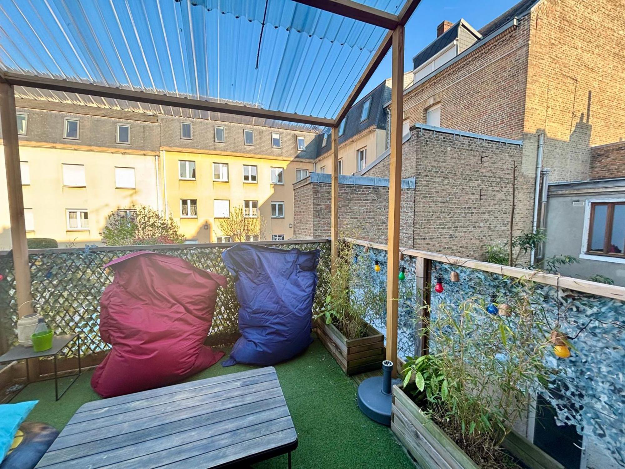 Le Terrazza - 1P A 2P Terrasse - Henriville Amiens Eksteriør billede
